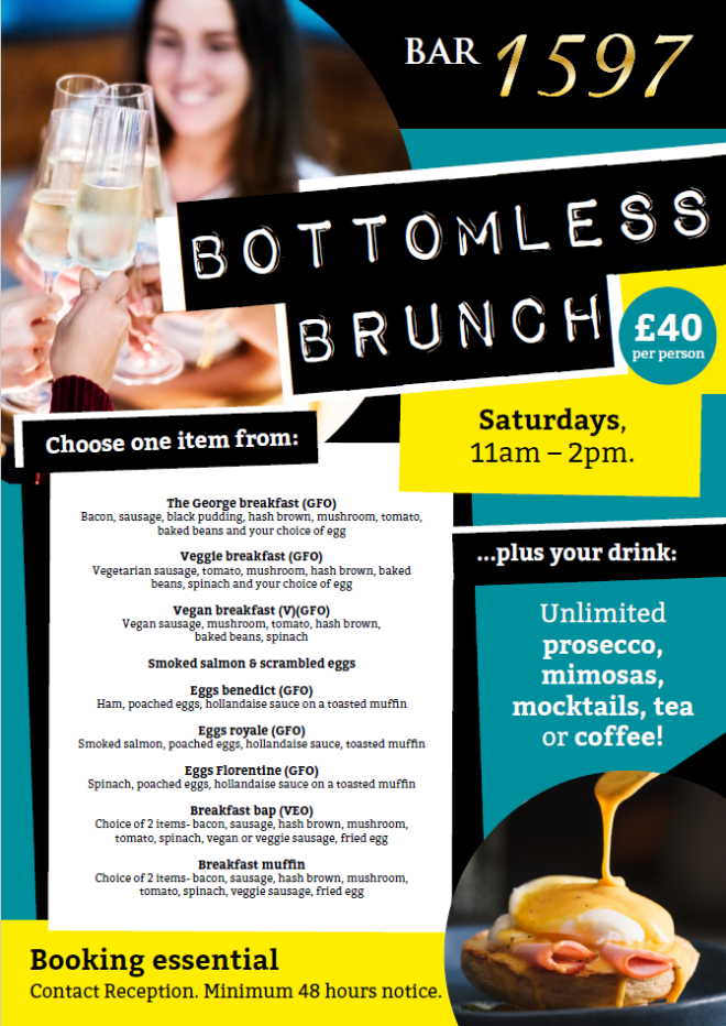 Bottomless Brunch | What's On in Penrith