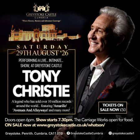 Tony Christie live at Greystoke Castle